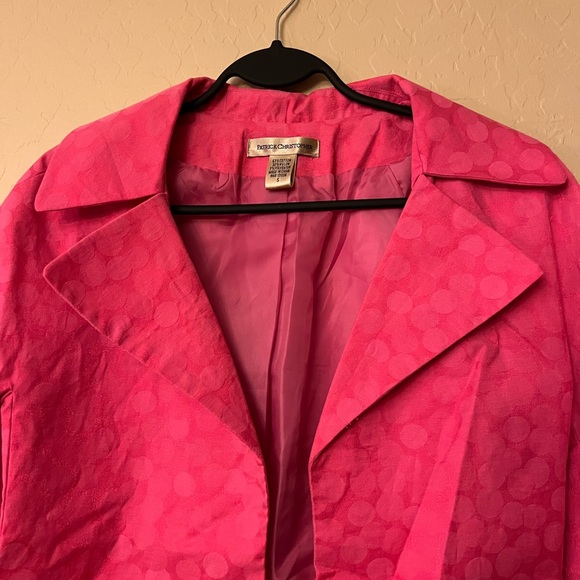 Patrick Christopher Pink Blazer Jacket - Picture 6 of 13